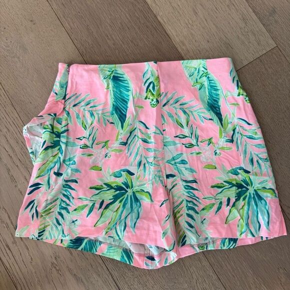 $88 lilly pulitzer faye skort coral reef tint size 12 - Picture 2 of 5